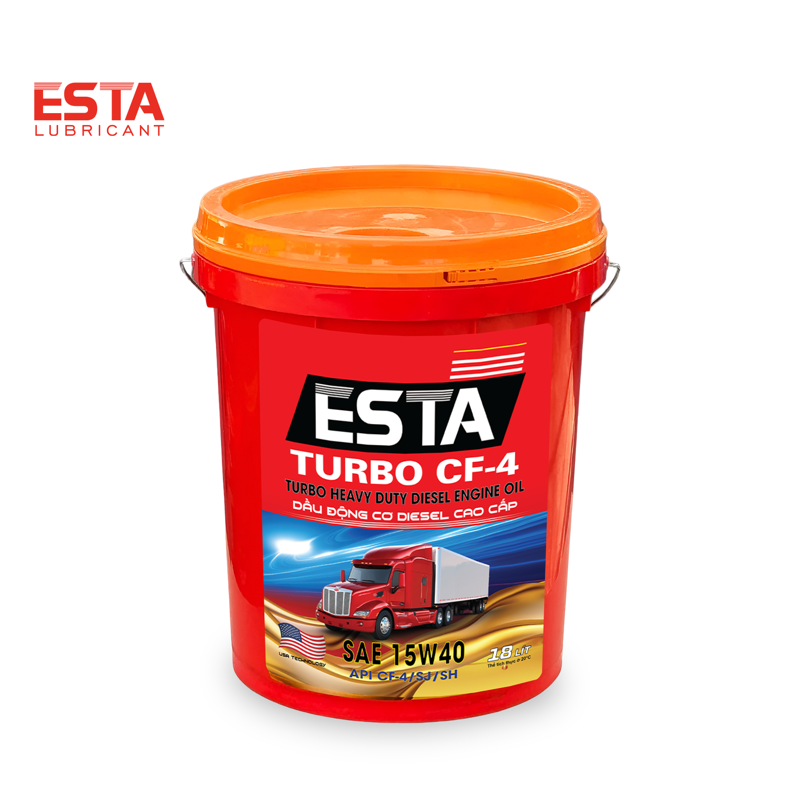 DẦU ĐỘNG CƠ DIESEL TURBO TẢI NẶNG 4T