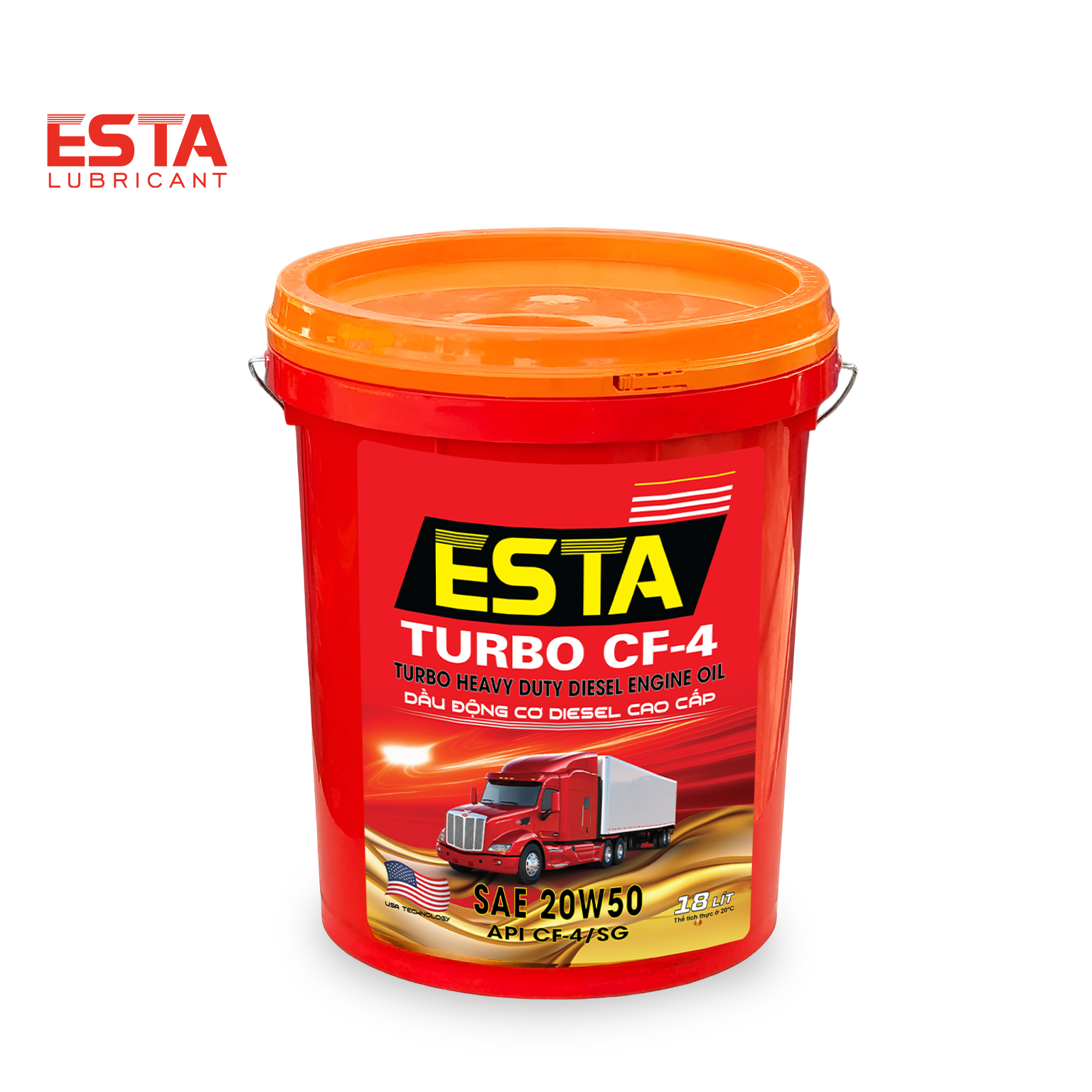 DẦU ĐỘNG CƠ DIESEL TURBO TẢI NẶNG 4T
